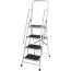 Escalera Plegable Con Barandilla