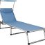 Tumbona Plegable Azul