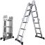 Escalera De Aluminio Plegable 4X4