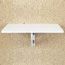 Mesa Plegable Pared Blanca