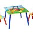 Mesa Y Silla Infantil Plegable
