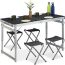 Mesa Plegable 4 Sillas Camping