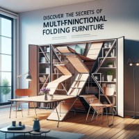 Descubre los secretos de los muebles plegables multifuncionales Descubre los secretos de los muebles plegables multifuncionales.