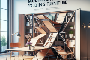 Descubre los secretos de los muebles plegables multifuncionales.