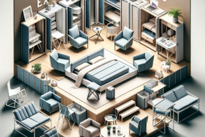 Explorando la tendencia: muebles plegables en auge.