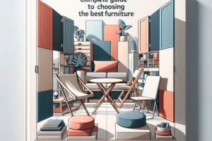 Guía completa para elegir los mejores muebles plegables.
