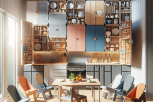 Las últimas novedades en muebles plegables para tu cocina.