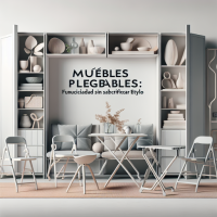 Muebles plegables: funcionalidad sin sacrificar estilo Muebles plegables: funcionalidad sin sacrificar estilo.