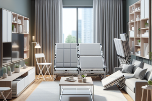 Muebles plegables: la clave para una vida más organizada.