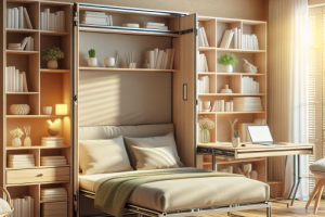 Simplifica tu vida con muebles plegables multifuncionales.