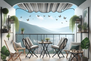 Transforma tu balcón con muebles plegables inteligentes Transforma tu balcón con muebles plegables inteligentes.