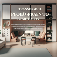 Transforma tu pequeño apartamento con muebles plegables Transforma tu pequeño apartamento con muebles plegables.
