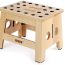 Taburete Plegable De Madera