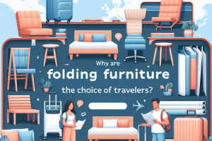 ¿Por qué los muebles plegables son la elección de los viajeros?